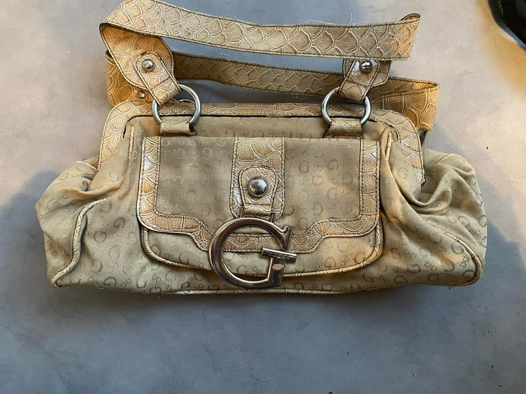 Guess Handtas, Ophalen, Zo goed als nieuw, Zwart, Handtas