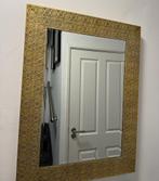 Gouden spiegel, Minder dan 100 cm, Minder dan 50 cm, Rechthoekig, Ophalen of Verzenden