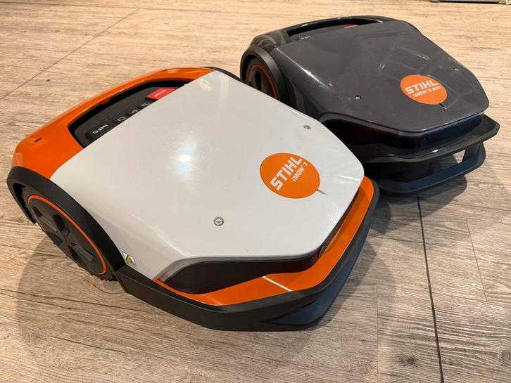 Stihl iMow Robotmaaier, Tuin en Terras, Robotmaaiers, Zo goed als nieuw, 20 tot 25 cm, Met regensensor, Ophalen of Verzenden