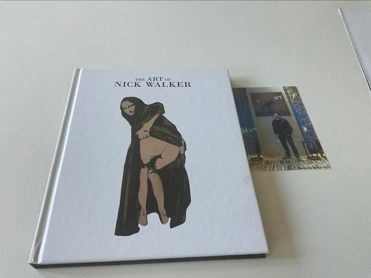 Nick Walker - the art of Nick Walker signed with drawing, Boeken, Kunst en Cultuur | Beeldend, Zo goed als nieuw, Schilder- en Tekenkunst