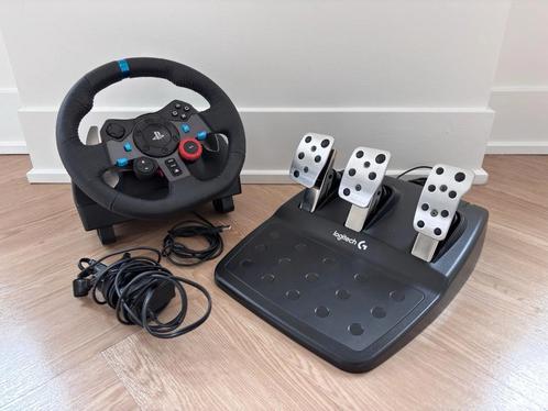 Logitech G29 Racestuur en Pedaalset voor PS5, PS4 en PC. Sch, Spelcomputers en Games, Spelcomputers | Sony PlayStation Consoles | Accessoires