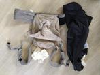 Ergobaby draagzak met poncho en kwijlslab, Buik of Rug, Zo goed als nieuw, Draagzak, Ophalen