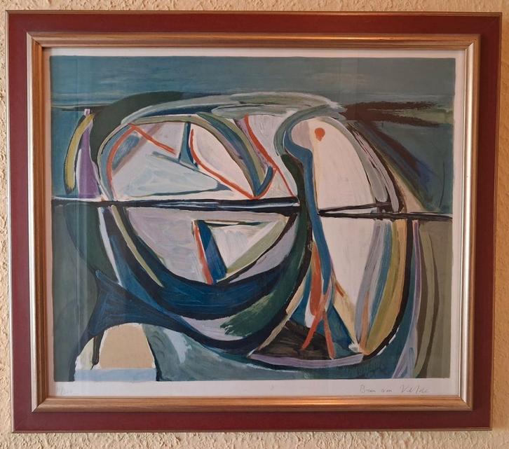 Bram van Velde, lithografie, Antiek en Kunst, Kunst | Schilderijen | Abstract, Ophalen