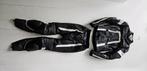 Motorpak dames half leer/stof maat 36 (2-delig) zwart/wit, Motoren, Kleding | Motorkleding, Ophalen, Tweedehands, Dames, Combipak