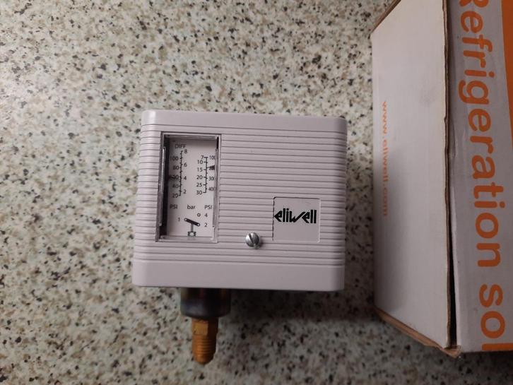 Eliwell 016h6750106 drukschakelaar kp-5 hoge druk, Hobby en Vrije tijd, Elektronica-componenten, Nieuw, Ophalen of Verzenden