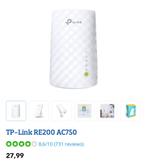 TP-Link RE200, Computers en Software, Netwerk switches, Ophalen, Nieuw