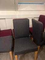 6 IKEA Hendriksdal stoelen met hoezen, Huis en Inrichting, Stoelen, Ophalen, Gebruikt, Vijf, Zes of meer stoelen, Stof