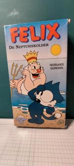 vintage jaren 90 videoband felix de neptuniskolder vhs film, Alle leeftijden, Ophalen of Verzenden, Gebruikt