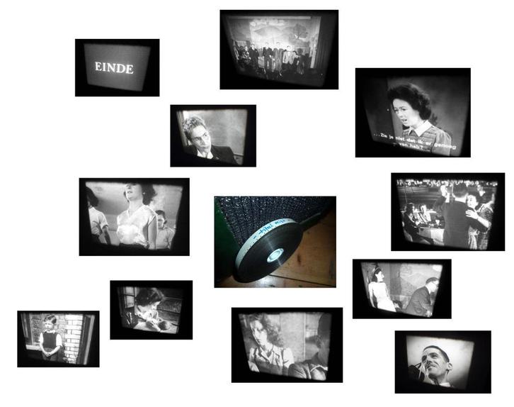 16mm film Cultureel Centrum -1955-1960 - zw/w - geluid, Audio, Tv en Foto, Filmrollen, 16mm film, Ophalen of Verzenden