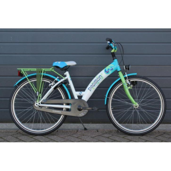 Bike Fun Papillon MR 24 Inch Gebruikt, Fietsen en Brommers, Fietsen | Meisjes, Gebruikt, 24 inch, Versnellingen, Ophalen