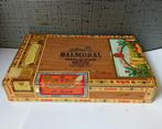 Balmoral - Flor Fina sigaretten houten doos, Verzamelen, Rookartikelen, Aanstekers en Luciferdoosjes, Ophalen