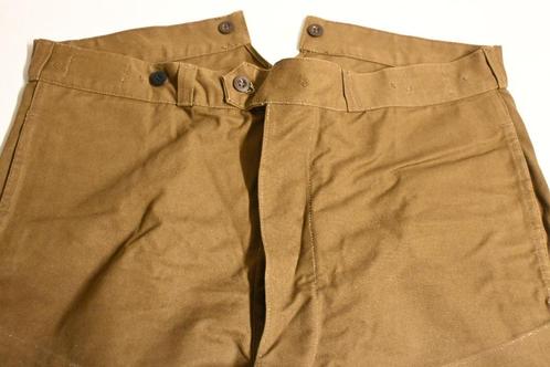 oude duitse broek jaren 40 vintage werkbroek militair ?, Verzamelen, Militaria | Tweede Wereldoorlog, Landmacht, Kleding of Schoenen