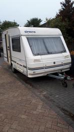 sprite super 390 met voortent luifel en mover, Caravans en Kamperen, Caravans, Rondzit, Tot en met 2, Bedrijf, 500 - 750 kg