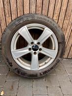 Complete set lichtmetalen velgen + Continental winterbanden, Auto-onderdelen, Banden en Velgen, Ophalen, Banden en Velgen, 17 inch
