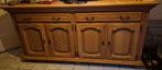 Gratis af te halen. Blank eiken vol hout dressoir., Huis en Inrichting, Kasten | Dressoirs, Ophalen, Gebruikt, Eikenhout, Landelijk