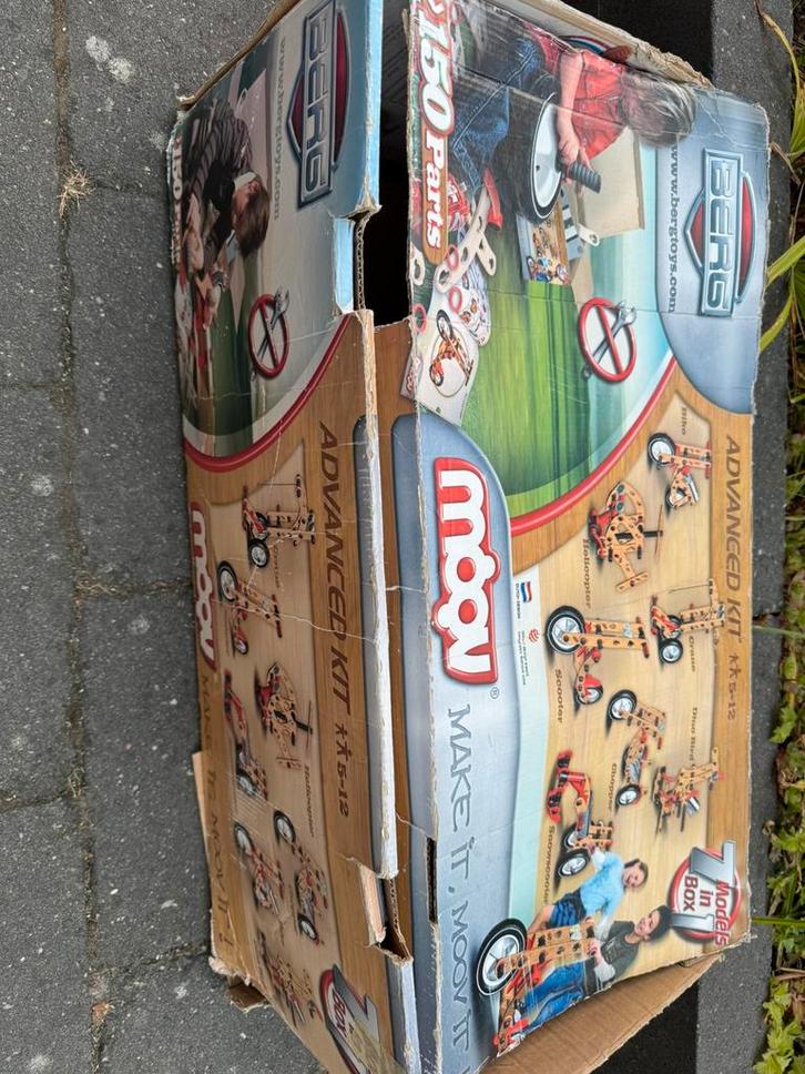 Berg Moov Advanced Kit - leuk constructiespeelgoed, Kinderen en Baby's, Speelgoed | Buiten | Voertuigen en Loopfietsen, Gebruikt