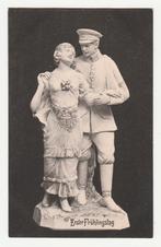 Militair.  Erster Fruhlingstag., Verzamelen, Verzenden, Voor 1920, Ongelopen, Overige thema's
