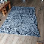 Zachte grijze plaid deken, Huis en Inrichting, Woonaccessoires | Plaids en Woondekens, Ophalen of Verzenden, Zo goed als nieuw