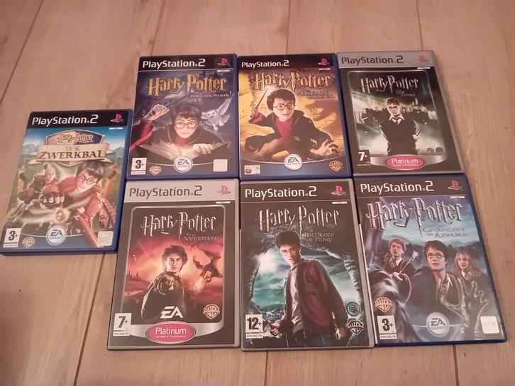 Harry Potter PS2 Games - Complete Collectie!, Spelcomputers en Games, Games | Sony PlayStation 1, Avontuur en Actie, 1 speler
