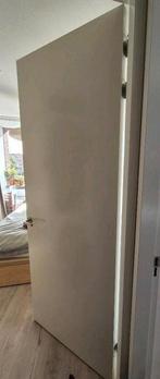 Svedex binnendeur met beslag - zonder kozijn, Doe-het-zelf en Verbouw, Deuren en Horren, Ophalen, Gebruikt, 80 tot 100 cm, 215 cm of meer