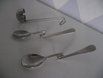 2 honing / jamlepel 1 koffiemaatschep 15 cm RVS Dalper p st beschikbaar voor biedingen
