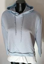 Zgan Super leuke Hoody met onderkant blouse, Blauw, Zo goed als nieuw, Janina, Ophalen