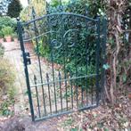 metalen toegangshek, Tuin en Terras, Ophalen, IJzer, Sierhekwerk, Met poort