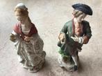 Oude man en vrouw porseleinen beelden, Antiek en Kunst, Ophalen