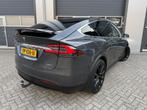 Tesla Model X 100D NAP Trekhaak Leer Nette staat! 22" lichtm, Auto's, Tesla, Model X, Gebruikt, 2433 kg, 418 pk