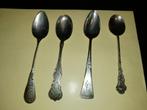 Vintage zilveren lepeltjes, 10cm en 11cm Prijs :10euro p.st., Antiek en Kunst, Antiek | Goud en Zilver, Ophalen of Verzenden, Zilver