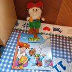 Kabouter Plop knuffel 25 cm + boek De Ijspaddestoel, Kinderen en Baby's, Speelgoed | Knuffels en Pluche, Ophalen of Verzenden