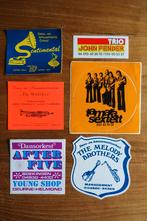 partij stickers - diverse dansorkesten, Verzamelen, Ophalen of Verzenden
