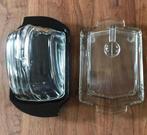 Persglas kaas stolpen x 2, Antiek en Kunst, Ophalen of Verzenden