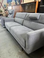 Prominent 3-zitsbank grijs zgan !!, Ophalen, 150 tot 200 cm, Tweepersoons, 75 tot 100 cm