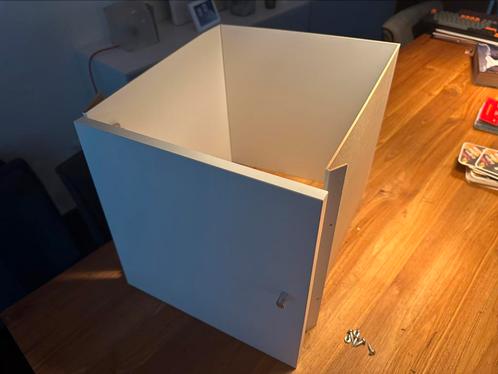 Ikea Kallax kast deuren wit, Doe-het-zelf en Verbouw, Kratten en Dozen, Zo goed als nieuw, Doos, Minder dan 35 cm, Ophalen of Verzenden