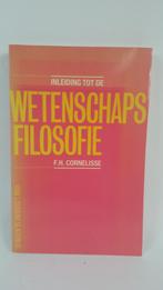 Inleiding tot de wetenschapsfilosofie, F.H. Cornelisse. 5A9, Gelezen, Ophalen of Verzenden, HBO