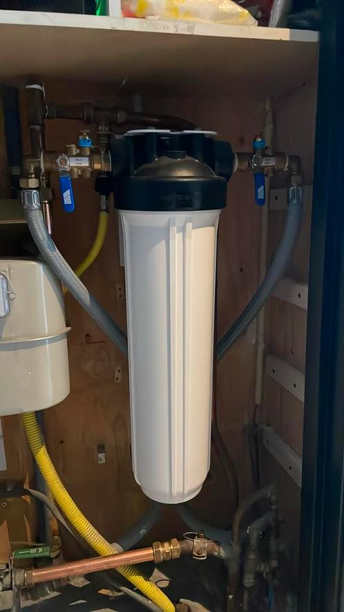 Watts oneflow oftwh grote waterontharder, Witgoed en Apparatuur, Waterontharders, Gebruikt, Waterontharder met zout, Ophalen of Verzenden