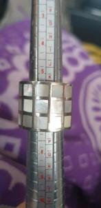 Zilveren ring, Sieraden, Tassen en Uiterlijk, Ringen, Ophalen of Verzenden, Zo goed als nieuw, 17 tot 18, Dame