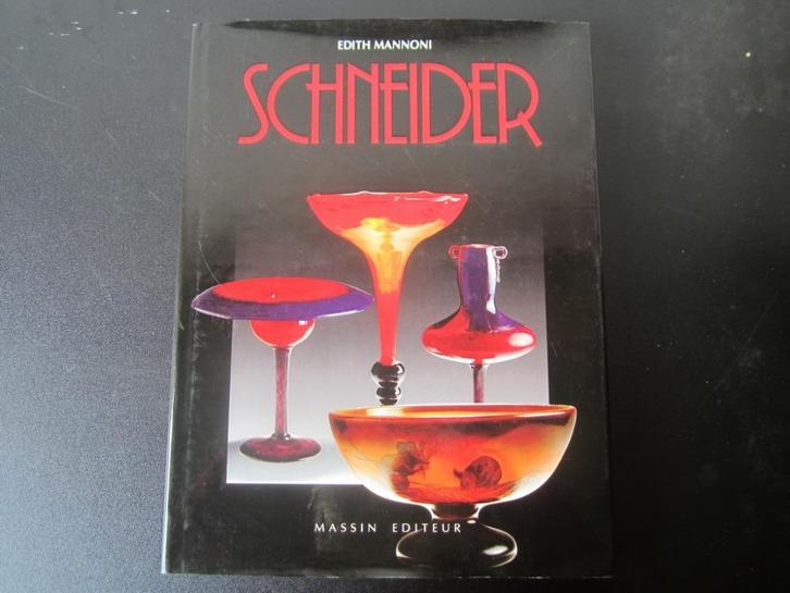 Schneider, Edith Mannoni, antiek glas , art nouveau, Boeken, Overige Boeken, Zo goed als nieuw, Verzenden