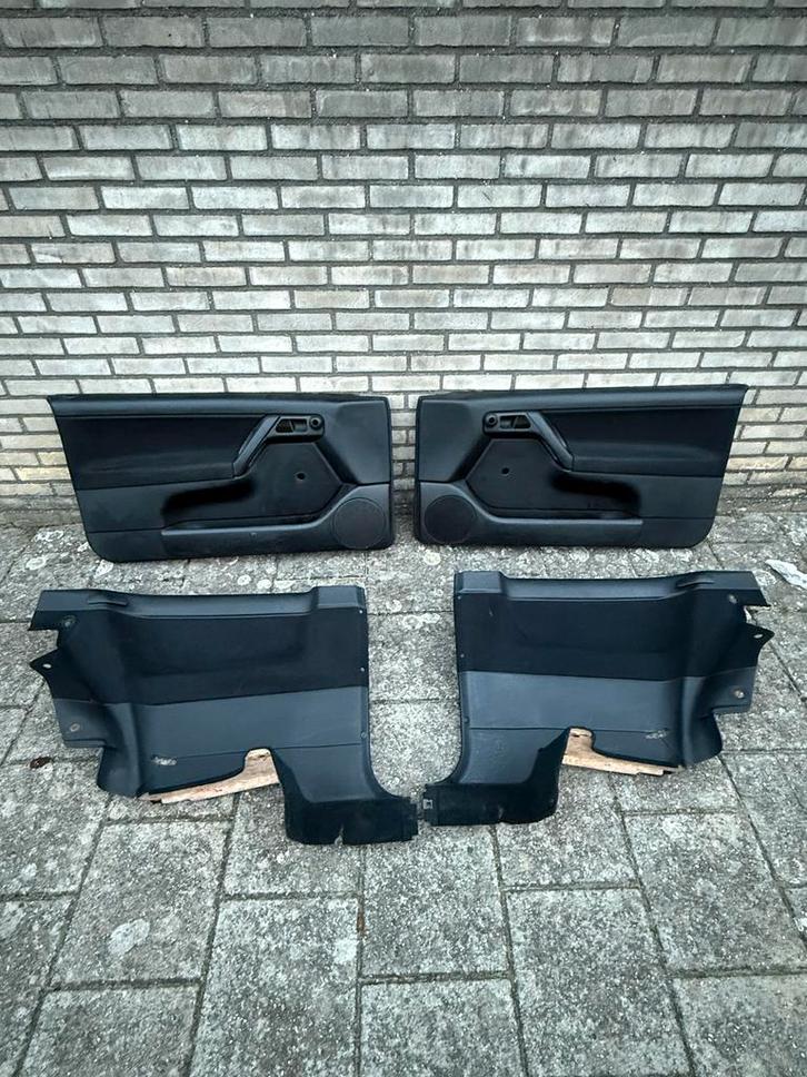 Golf 3 Deurpanelen Zwart - 3 Deurs, Auto diversen, Autospeakers, Gebruikt, Ophalen