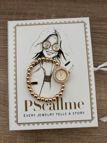 PScallme Goudkleurige Horloge beschikbaar voor biedingen