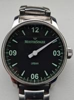 MeisterSinger Urban Automaat UR902 - Herenhorloge 40mm, Sieraden, Tassen en Uiterlijk, Overige merken, Staal, Gebruikt, Staal