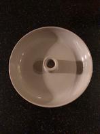 Nieuw! Grijze kaarsenstandaard, doorsnede 19:5 cm. Koopje €5, Overige materialen, Nieuw, Ophalen of Verzenden, Grijs