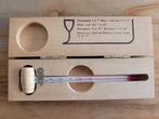 Wijn thermometer temperatuur meter Bien Servir Le Vin, Ophalen of Verzenden, Nieuw, Overige typen