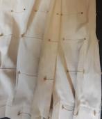 Gebroken wit,crème overgordijnen goede kwaliteit, Huis en Inrichting, Ophalen of Verzenden, Zo goed als nieuw, Crème, 200 cm of meer