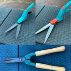 GroteHeggeschaar en 2X kante knippers, Ophalen of Verzenden, Gebruikt, Handmatig, Gardena / Husqvarna