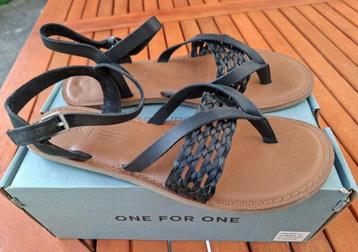 Toms Lederen Sandalen maat 38,5 beschikbaar voor biedingen
