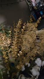 Gouden takken 6x en slinger goud, Ophalen of Verzenden, Zo goed als nieuw