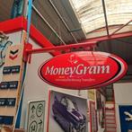 MoneyGram lichtbak, Ophalen, Gebruikt, Lichtbak of (neon) lamp