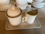 Servies - Huizen Driehoek - aardewerk - vintage, Huis en Inrichting, Keuken | Servies, Ophalen of Verzenden